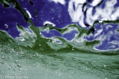 Underwater Blue Sky Fine Art Photo